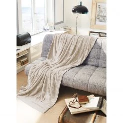 Tom Tailor Couverture en laine polaire Angorina - Beige 9 Tom Tailor Couverture en laine polaire Angorina - Beige -France Couvertures Soldes Boutique 1000048839 220706 020 MOOD DETAILS P000000001000048839 mood