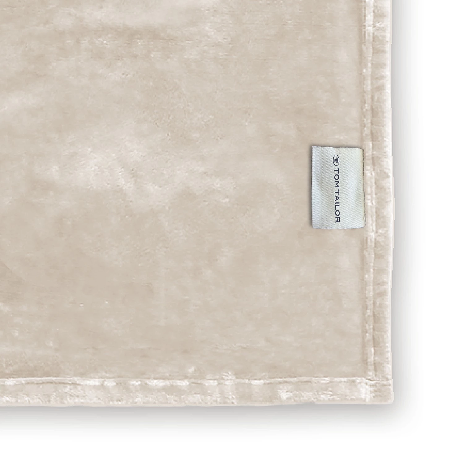 Tom Tailor Couverture en laine polaire Angorina - Beige 6 Tom Tailor Couverture en laine polaire Angorina - Beige – Image 4