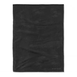 Tom Tailor Couverture en laine polaire Angorina - Noir