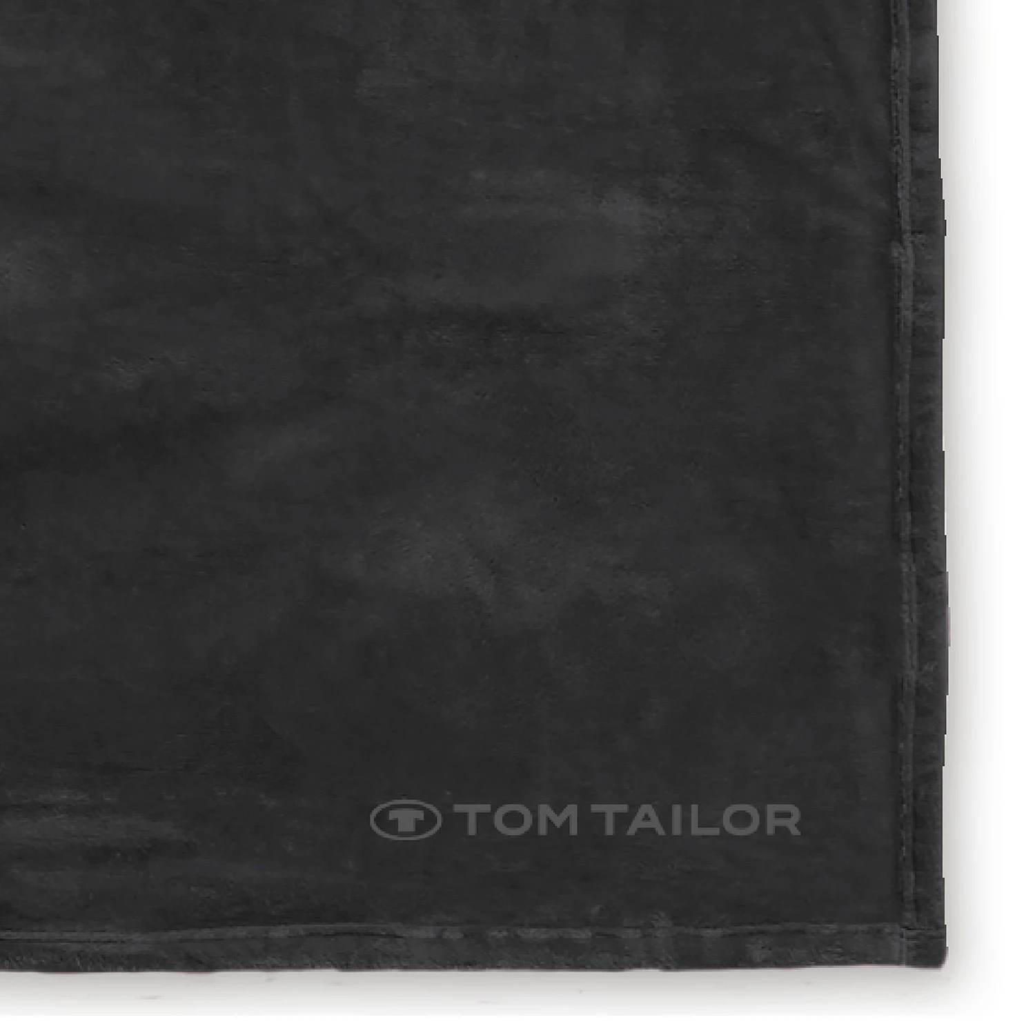 Tom Tailor Couverture en laine polaire Angorina - Noir 5 Tom Tailor Couverture en laine polaire Angorina - Noir – Image 3