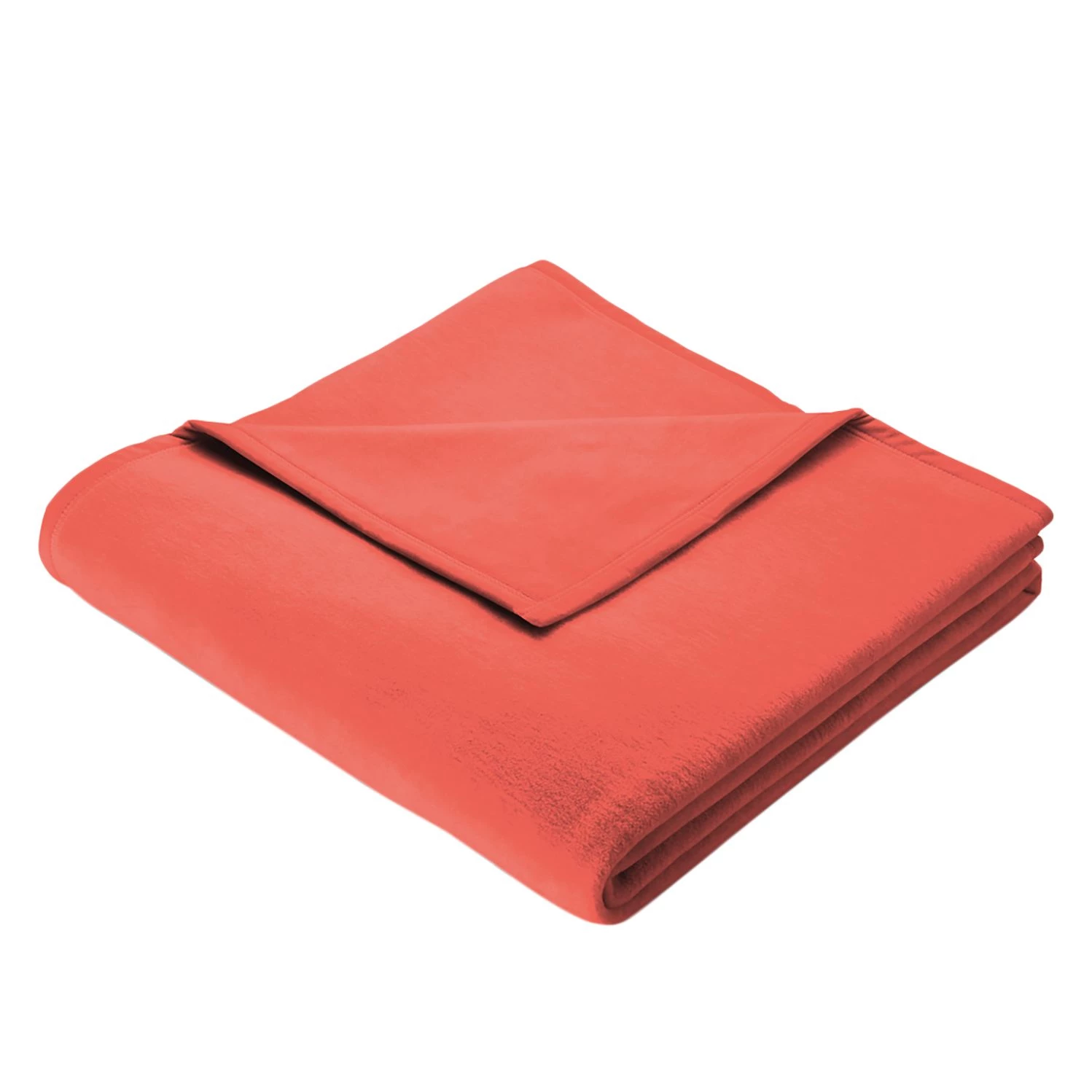 Biederlack Plaid Carribean Dream IV - Tissu - Corail 3 Biederlack Plaid Carribean Dream IV - Tissu - Corail