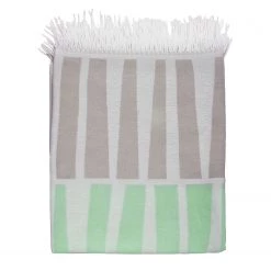 Aranda Plaid Amanda Cotton Acacia - Tissu - Vert pâle