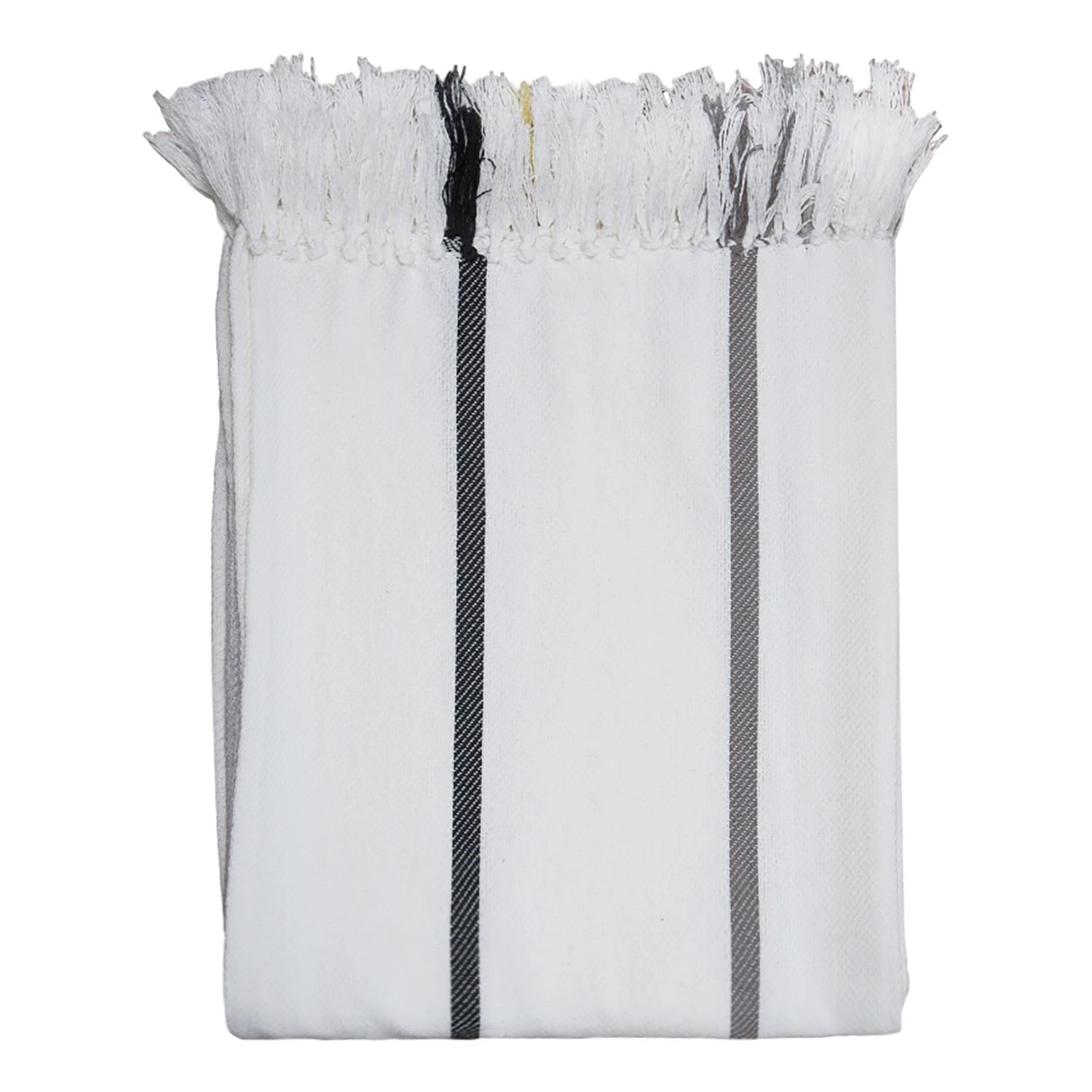 Aranda Plaid Protea Pin Stripe III - Tissu - Blanc / Gris 3 Aranda Plaid Protea Pin Stripe III - Tissu - Blanc / Gris