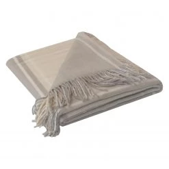 Aranda Plaid Melody Sand - Tissu - Blanc ivoire