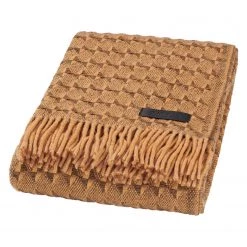 Proflax Plaid Harley - Tissu mélangé - Ocre