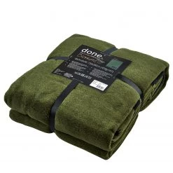 Twentyfour Plaid Army - Tissu mélangé - Vert olive / Noir -France Couvertures Soldes Boutique 1000201265 200203 08124700031 DETAILS P000000001000201265