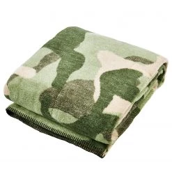 Twentyfour Plaid Camouflage - Tissu mélangé - Vert -France Couvertures Soldes Boutique 1000201275 200203 08124700049 DETAILS P000000001000201275