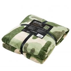 Twentyfour Plaid Camouflage - Tissu mélangé - Vert -France Couvertures Soldes Boutique 1000201275 200203 08124700050 DETAILS P000000001000201275