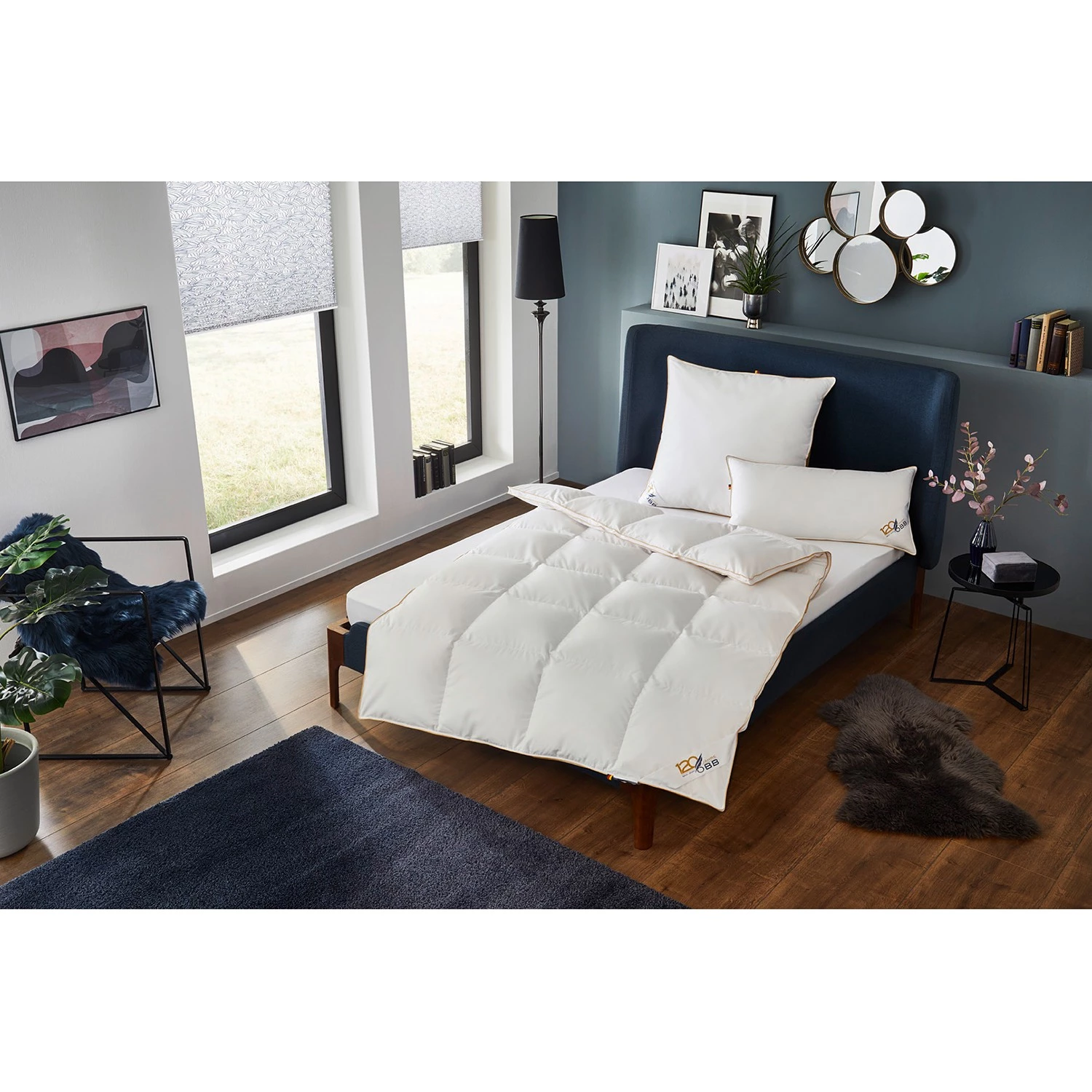 Couette en duvet 120 ans OBB - Duvet / Plumes - Blanc - 155 x 220 cm - Hiver 4 Couette en duvet 120 ans OBB - Duvet / Plumes - Blanc - 155 x 220 cm - Hiver – Image 2
