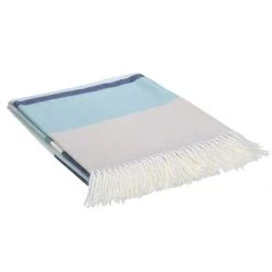 Aranda Plaid Melody Hyde Park - Acrylique extra doux - Turquoise