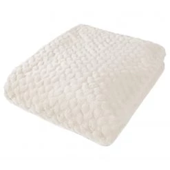 Magma-Heimtex Plaid Mink - Tissu mélangé - Crème