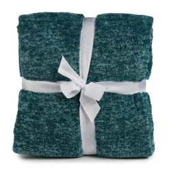 Gözze Plaid Alaska - Polyester - Bleu pétrole -France Couvertures Soldes Boutique 1000231721 201204 11544800057 DETAILS P000000001000231721