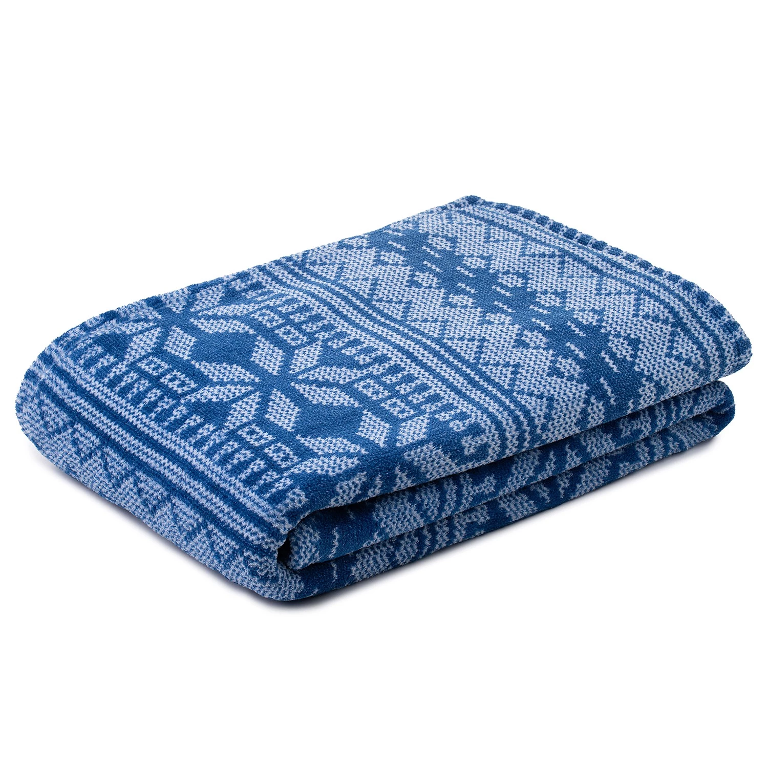 Gözze Couverture Rêve d’hiver - Polyester - Bleu 3 Gözze Couverture Rêve d’hiver - Polyester - Bleu