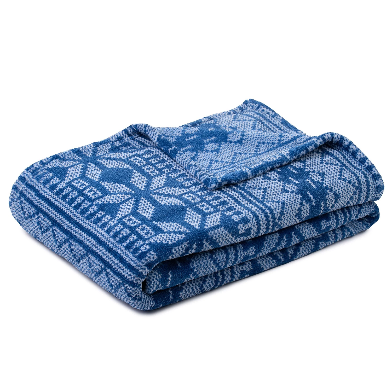 Gözze Couverture Rêve d’hiver - Polyester - Bleu 8 Gözze Couverture Rêve d’hiver - Polyester - Bleu – Image 6