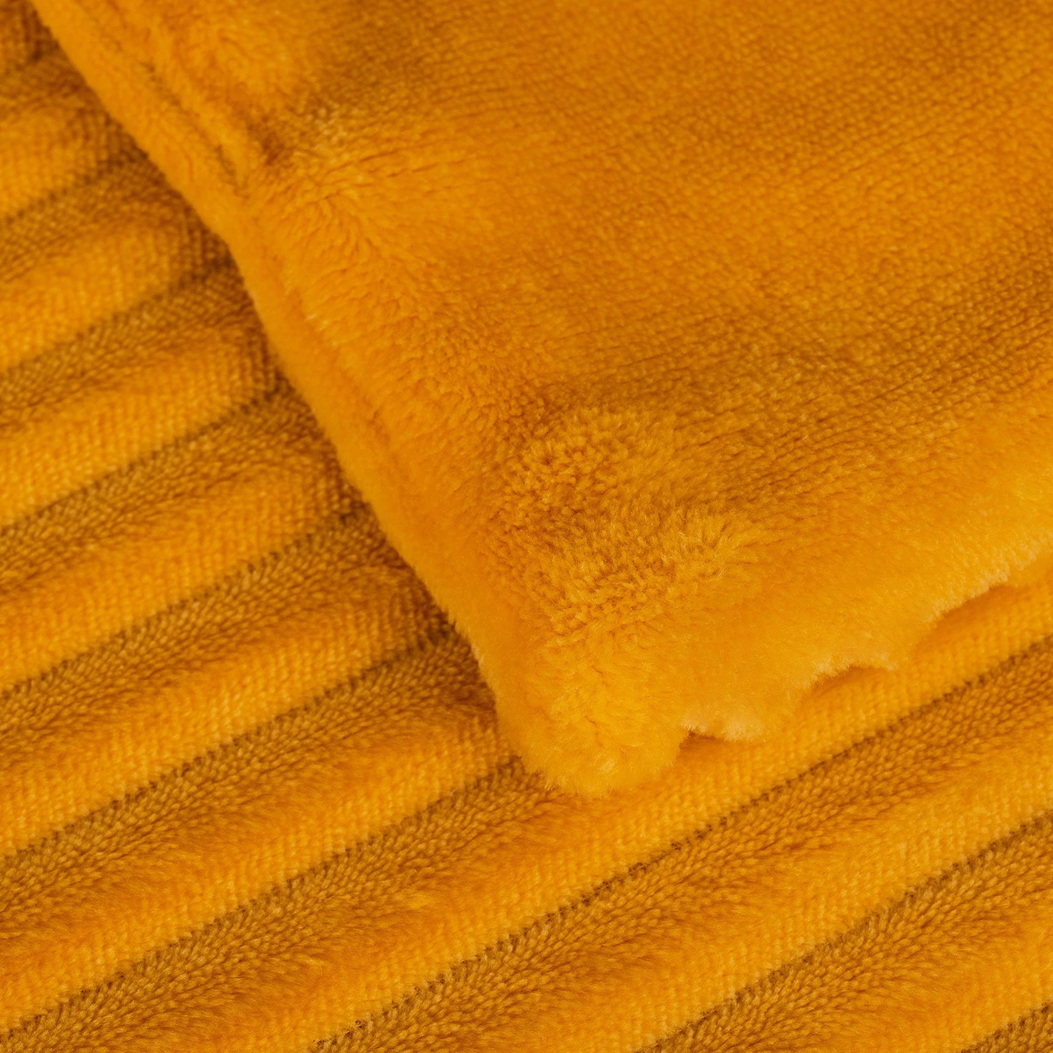 Gözze Plaid Cord - Polyester - Jaune moutarde 6 Gözze Plaid Cord - Polyester - Jaune moutarde – Image 4