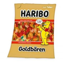 Herding Plaid polaire Haribo Goldbären - Polaire - Multicolore