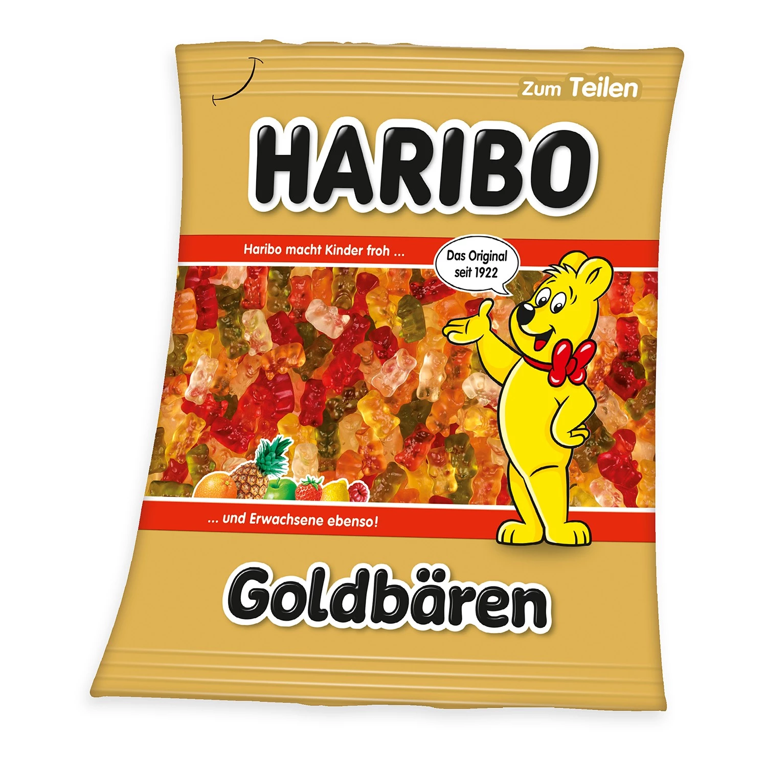 Herding Plaid polaire Haribo Goldbären - Polaire - Multicolore 3 Herding Plaid polaire Haribo Goldbären - Polaire - Multicolore