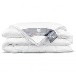 Heckett & Lane Duvet double 4 saisons Platinum - Coton / Duvet d’oie - Blanc - 140 x 220 cm