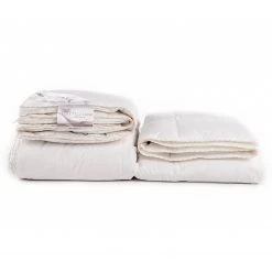 Heckett & Lane Couette simple en duvet 4 saisons Gold - Coton / Duvet d’oie - Blanc - 240 x 220 cm -France Couvertures Soldes Boutique 1000255668 210330 15492700035 DETAILS P000000001000255668