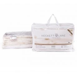 Heckett & Lane Couette simple en duvet 4 saisons Gold - Coton / Duvet d’oie - Blanc - 240 x 220 cm -France Couvertures Soldes Boutique 1000255668 210330 15492800038 DETAILS P000000001000255668