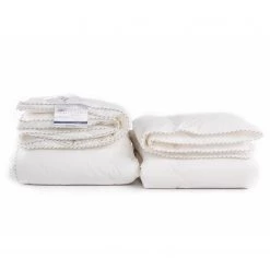 Heckett & Lane Couette simple 4 saisons Platinum - Fibre Memo Fresh - Blanc - 260 x 220 cm -France Couvertures Soldes Boutique 1000255688 210330 15493700132 DETAILS P000000001000255688
