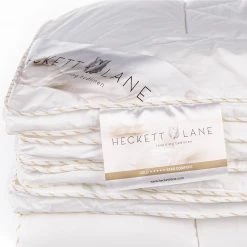 Heckett & Lane Couette simple 4 saisons Gold - Fibres creuses - Blanc - 260 x 220 cm -France Couvertures Soldes Boutique 1000255689 210330 15493800140 DETAILS P000000001000255689