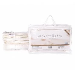 Heckett & Lane Couette simple 4 saisons Gold - Fibres creuses - Blanc - 260 x 220 cm -France Couvertures Soldes Boutique 1000255689 210330 15493800142 DETAILS P000000001000255689