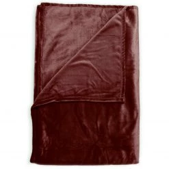 Heckett & Lane Plaid Cara - Polaire - Rouge foncé