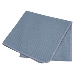 Freundin Home Collection Plaid Gaufre - Éponge - Bleu