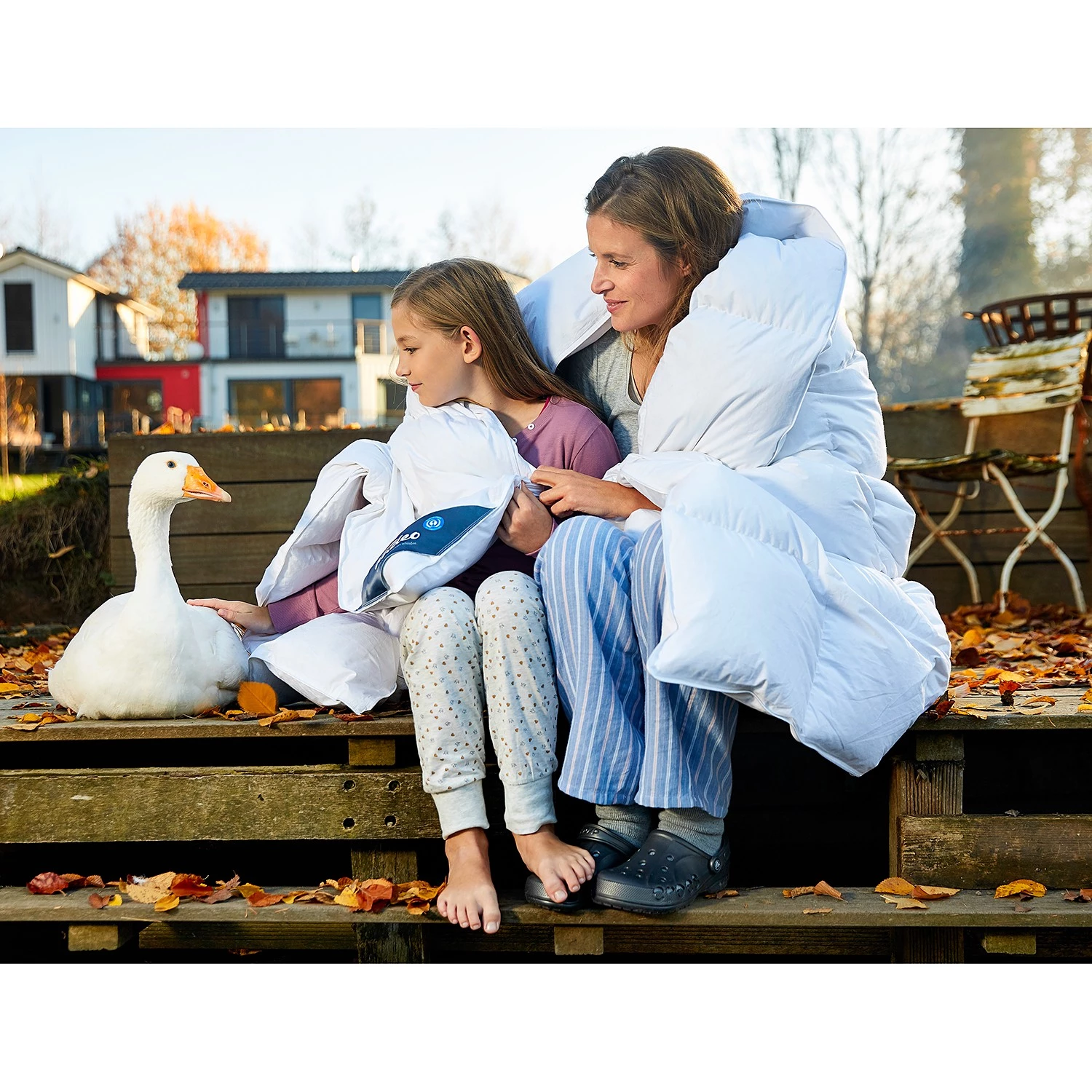 Couette en duvet Andeo - Plumes / Duvet - Blanc - 135 x 200 cm 4 Couette en duvet Andeo - Plumes / Duvet - Blanc - 135 x 200 cm – Image 2