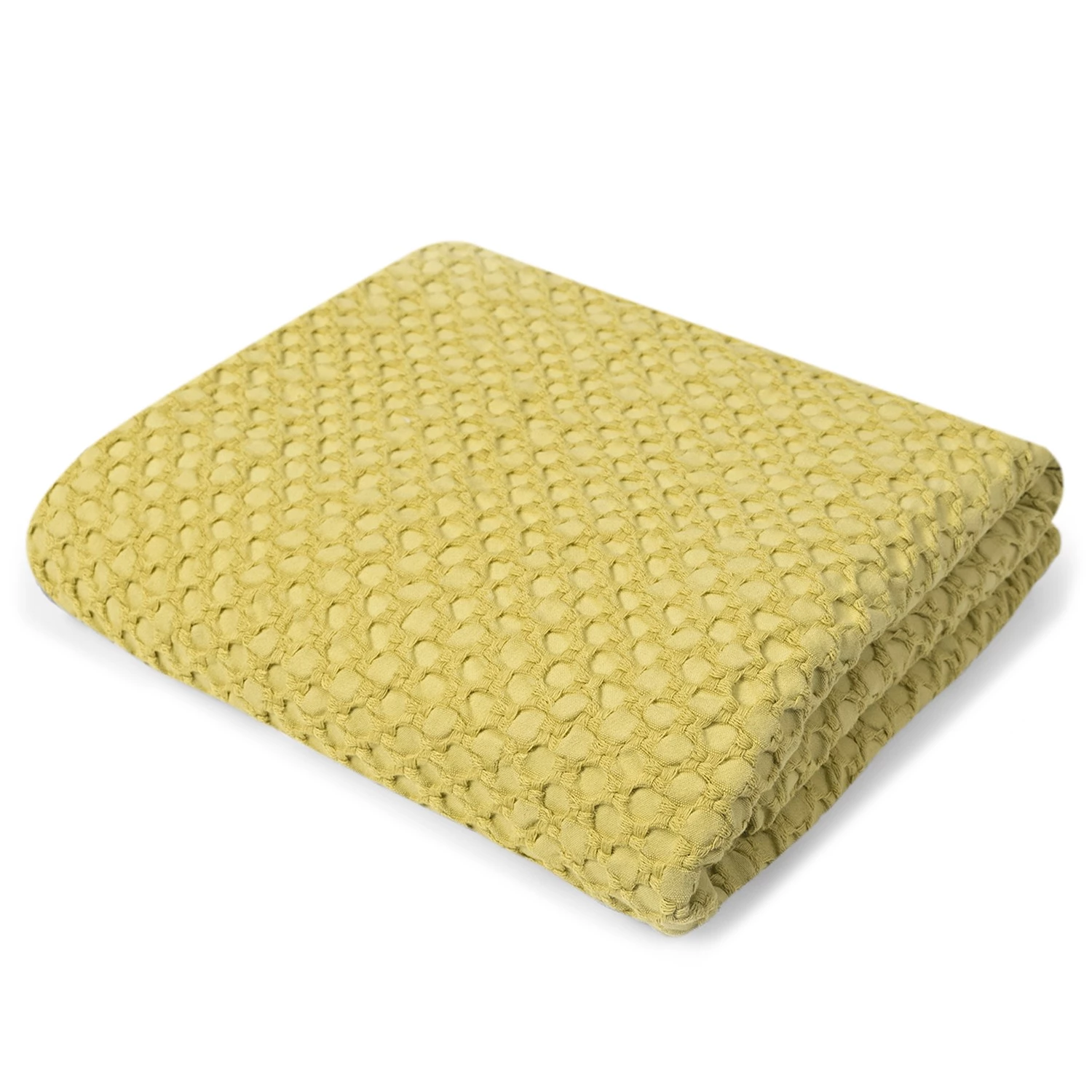 Magma-Heimtex Plaid Kalea - Citron 3 Magma-Heimtex Plaid Kalea - Citron