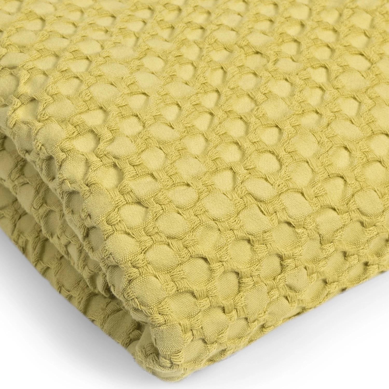 Magma-Heimtex Plaid Kalea - Citron 5 Magma-Heimtex Plaid Kalea - Citron – Image 3