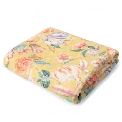 Magma-Heimtex Plaid Annie - Jaune moutarde