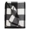 Tom Tailor Plaid Big Check - Coton - Noir / Blanc -France Couvertures Soldes Boutique 1000285301 210907 12325000233 IMAGE P000000001000285301