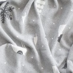 Tom Tailor Plaid Scandinavian - Coton - Gris -France Couvertures Soldes Boutique 1000285303 210907 12325100243 DETAILS P000000001000285303