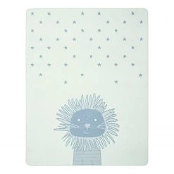 Biederlack Plaid Lovely & Sweet Leo - Tissu mélangé - Bleu / Blanc -France Couvertures Soldes Boutique 1000292833 210916 13004000024 DETAILS P000000001000292833