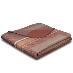 Biederlack Plaid Harvest - Tissu mélangé - Rouge / Gris -France Couvertures Soldes Boutique 1000292853 210916 13004000078 DETAILS P000000001000292853