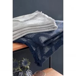 Biederlack Plaid Shadow - Tissu mélangé - Bleu 7 Biederlack Plaid Shadow - Tissu mélangé - Bleu -France Couvertures Soldes Boutique 1000292876 210916 13004100114 MOOD DETAILS P000000001000292876 mood