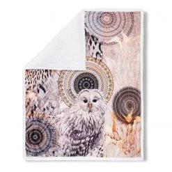 HIP Plaid Siku - Velours de polyester - Taupe