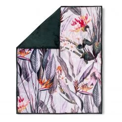 Descanso Plaid Modena - Velours de polyester - Vert