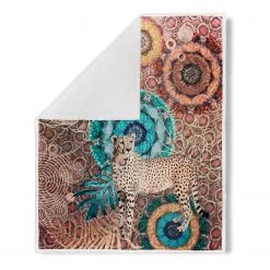 HIP Plaid Zenta - Velours de polyester - Multicolore