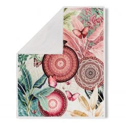 HIP Plaid Jimena - Velours de polyester - Multicolore