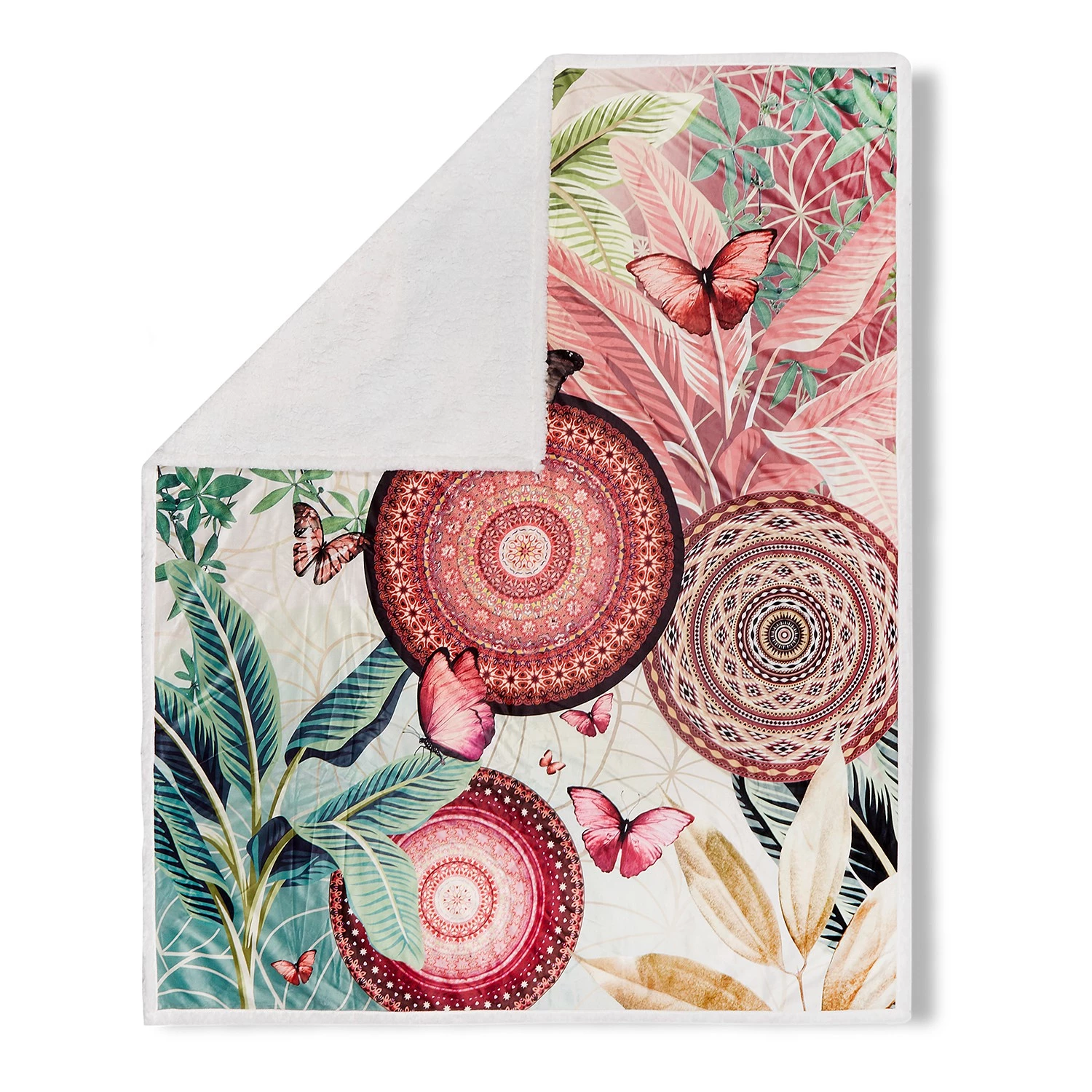 HIP Plaid Jimena - Velours de polyester - Multicolore 3 HIP Plaid Jimena - Velours de polyester - Multicolore