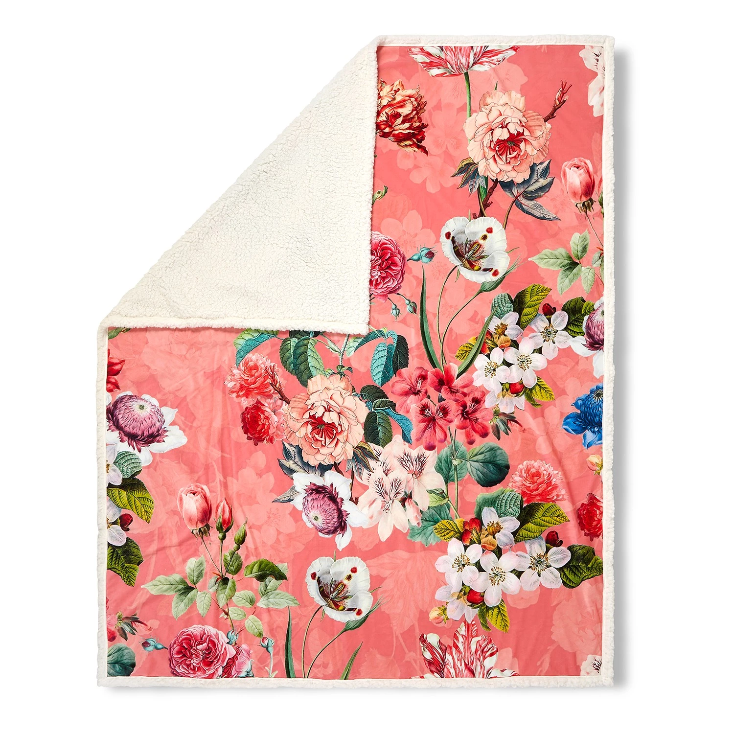 Descanso Plaid Amalia - Velours de polyester - Multicolore 3 Descanso Plaid Amalia - Velours de polyester - Multicolore