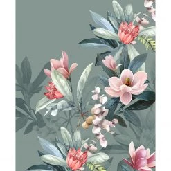 Descanso Plaid Parler - Velours de polyester - Vert