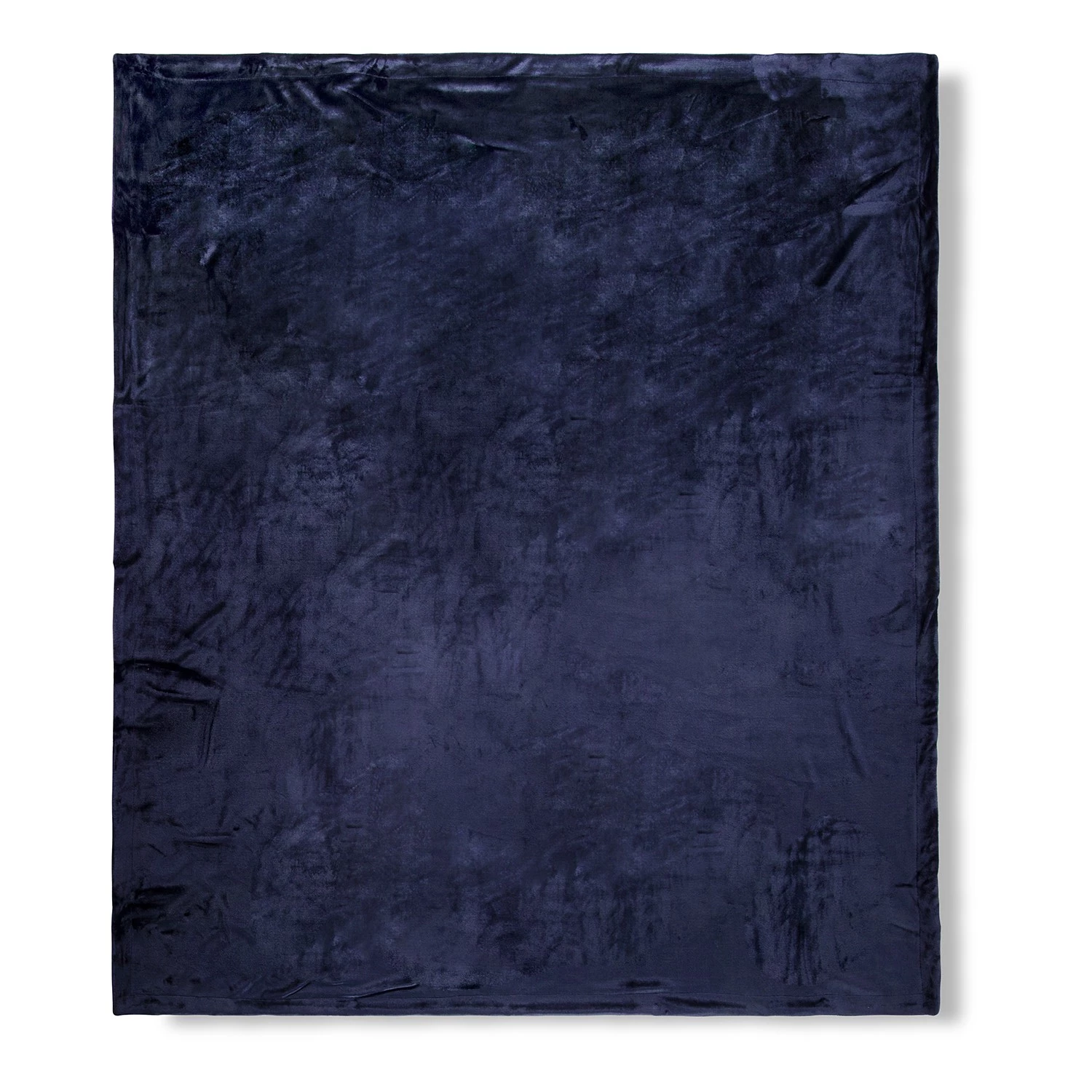 Plaid Hip Uni - Velours de polyester - Bleu 3 Plaid Hip Uni - Velours de polyester - Bleu