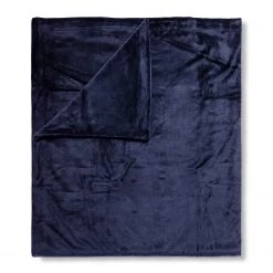 Plaid Hip Uni - Velours de polyester - Bleu 7 Plaid Hip Uni - Velours de polyester - Bleu -France Couvertures Soldes Boutique 1000295596 211004 13274400511 DETAILS P000000001000295596