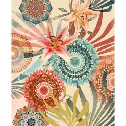 HIP Plaid Mateo - Velours de polyester - Multicolore