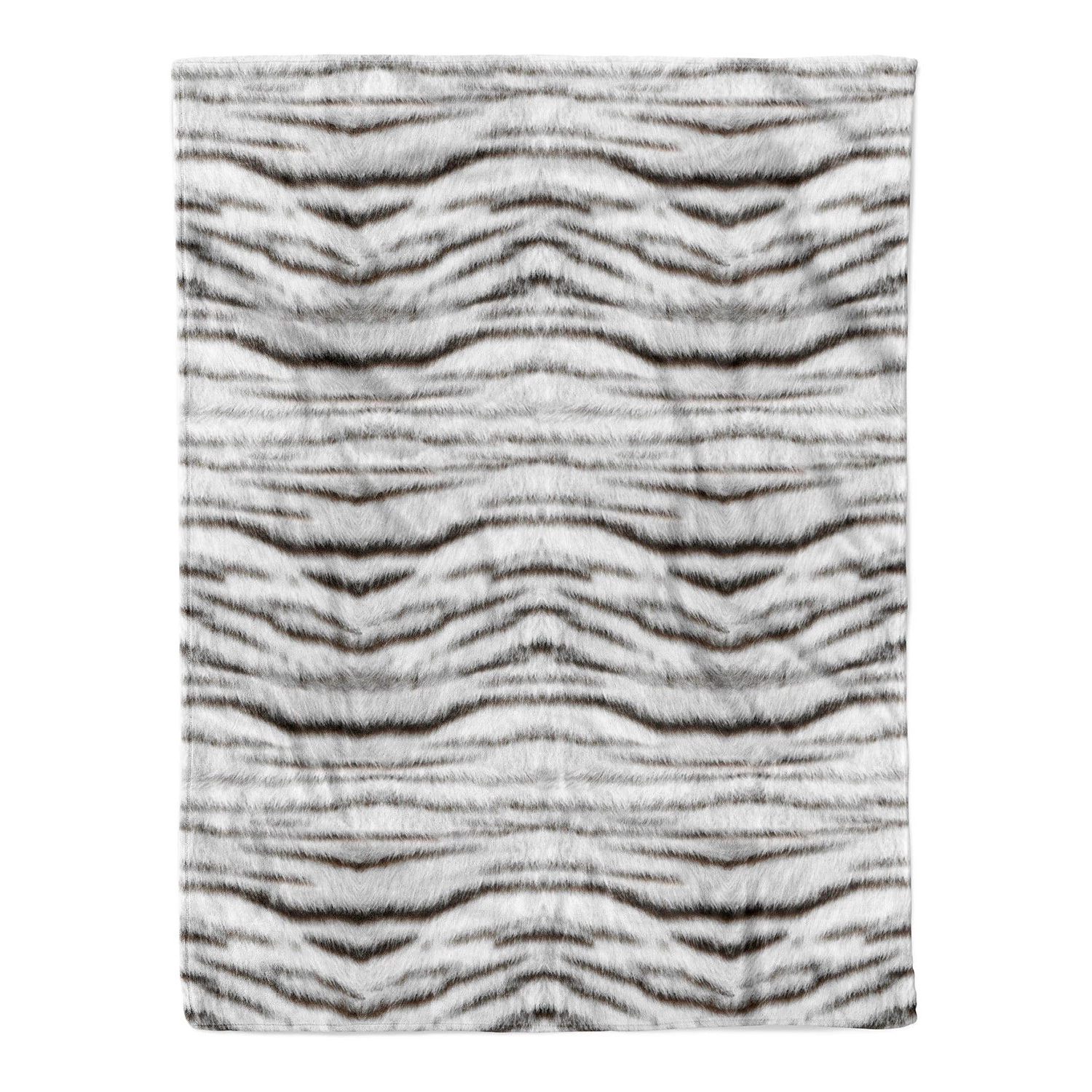 Zo!Home Plaid Siberian White Tiger - Polyester - Gris 3 Zo!Home Plaid Siberian White Tiger - Polyester - Gris