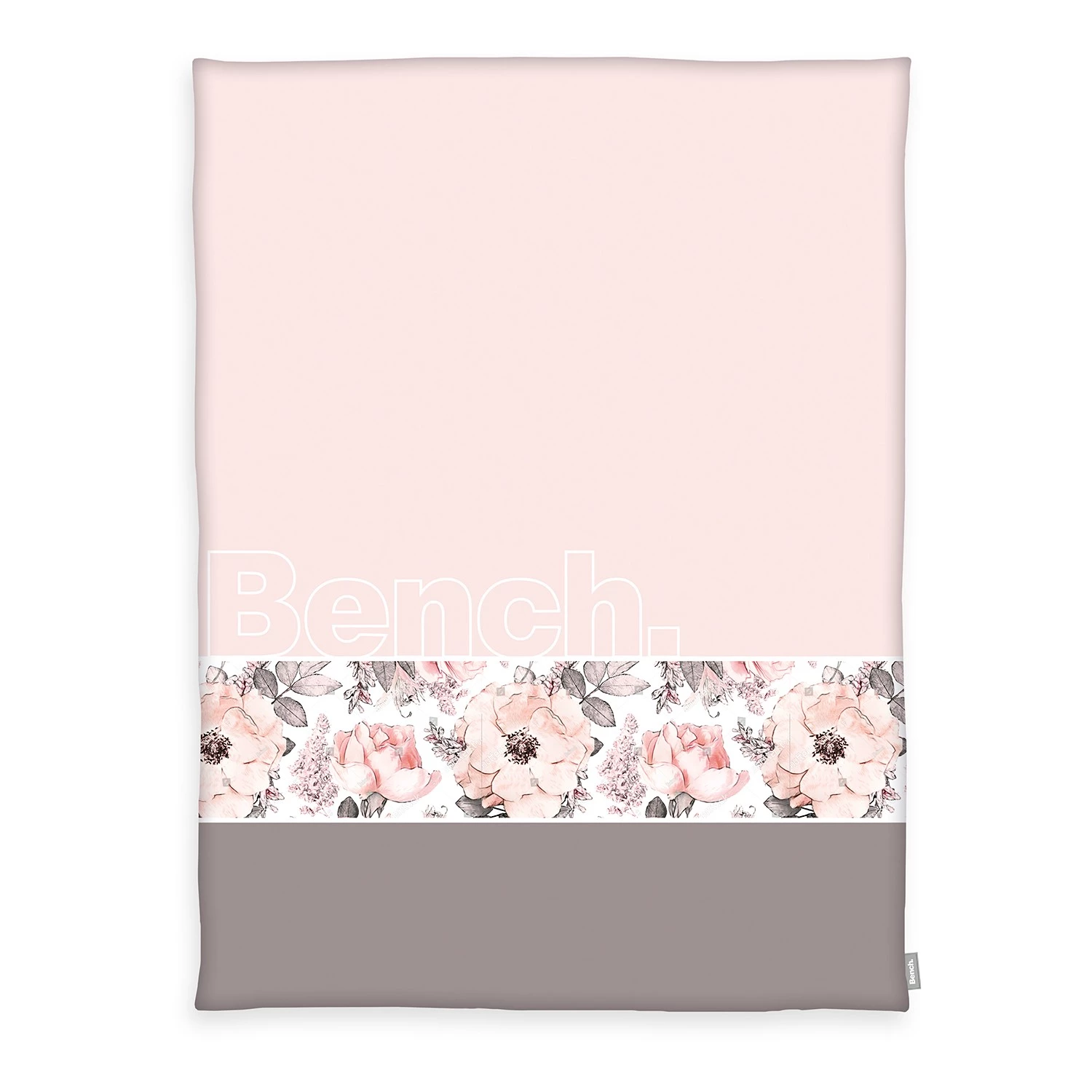 Plaid Bench Flowers - Microfibre - Multicolore 3 Plaid Bench Flowers - Microfibre - Multicolore